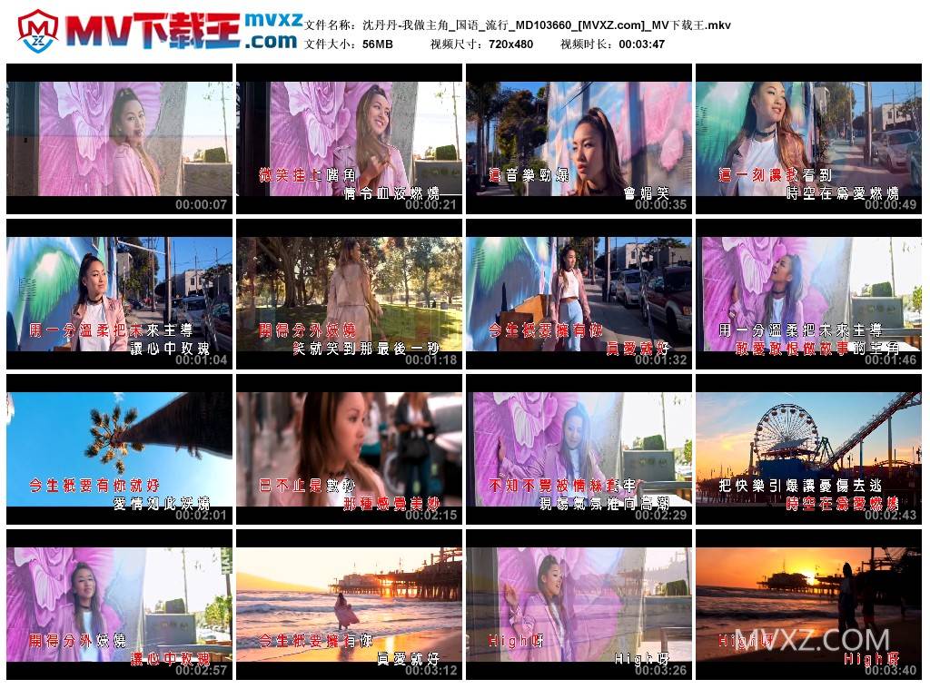 沈丹丹-我做主角_国语_流行_MD103660